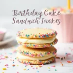 BIRTHDAY CAKE SANDWICH COOKIES