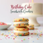 BIRTHDAY CAKE SANDWICH